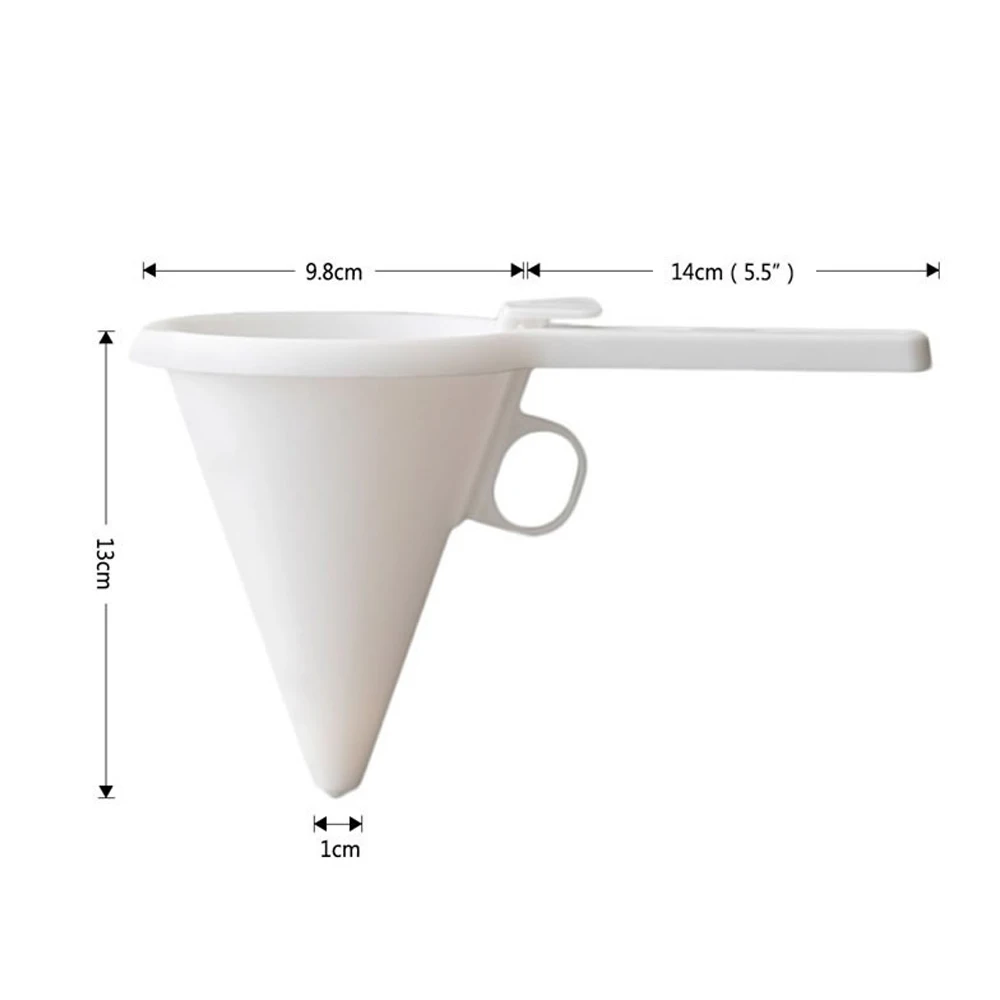 Economic Cream Funnel Cupcake PP Candy Pastry Batter Funnel Adjustable Funnel Chocolate Tools Decorating Baking Kitchen Cake