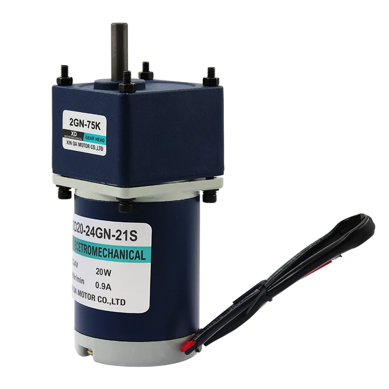 dc motor do redutor da engrenagem de alta potencia alta velocidade torque ajustavel cw ccw motor 01