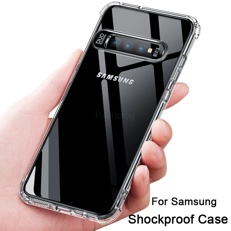 

Soft TPU Case for Samsung Galaxy Note 10 Pro 9 8 S9 S8 Plus S10 S7 Edge A70 A60 A50 A30 A20 A8 A7 A9 2018 Clear shockproof Cover
