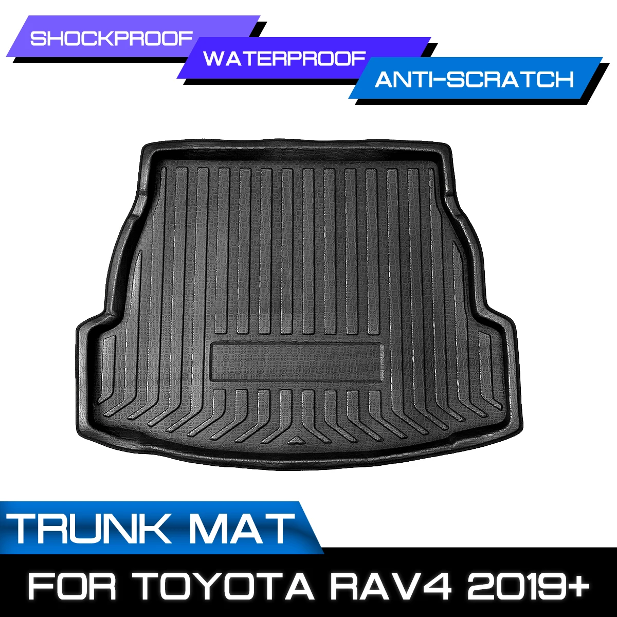 Коврик для багажника Toyota RAV4 2019 + коврик автомобиля напольный ковер грязезащитный