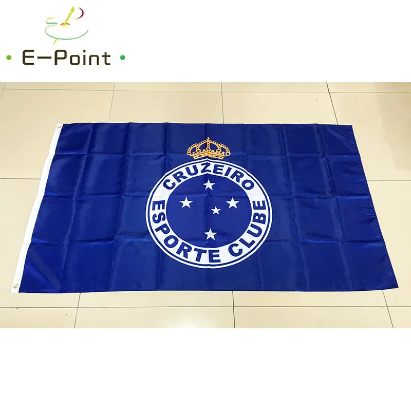 Флаг Бразилии Cruzeiro Esporte Clube 3 фута* 5 футов(90*150 см) размер рождественские украшения для домашнего флага баннер подарки