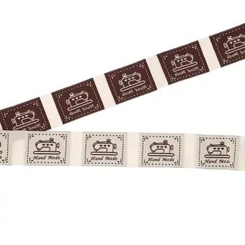 

CCINEE wholesale Hand made handmade fabric label Patchwork diy Sewing label cloth Garment(500pcs/Lot)Customized mixed