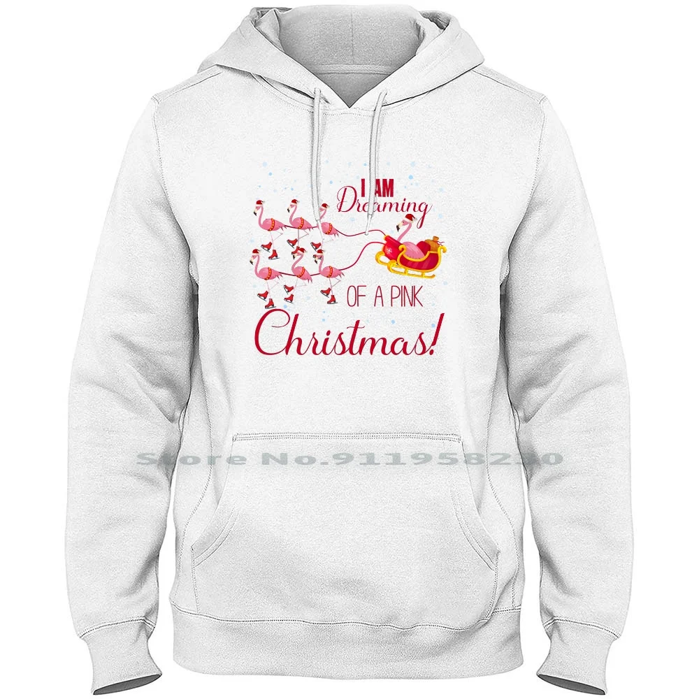 I Am Drea Mi Ng Of A Pink Christmas Men Felpa Con Cappuccio Maglione 6Xl Big Size Cotton Vacation Fla Mi Ngo Dream Pink I Am Ink St Pi Mi Go Am