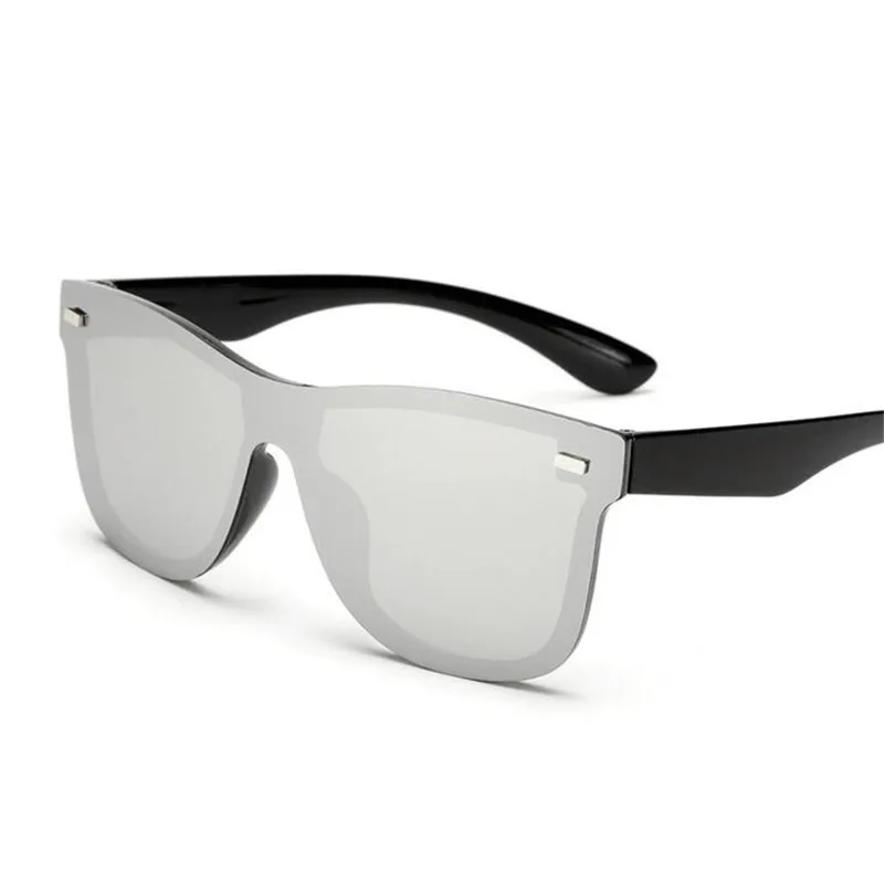 

GLTREE Fashion Sunglasses Men Square One Piece Lens Female Vintage Coating Gradient Sun Glasses Men Sunshade Goggles UV400 Y12