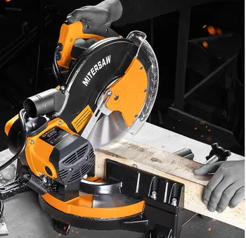 Price 10 Inch 255mm Multifunctional Saw Aluminum Machine Woodworking Aluminum Cutting Machine 45 Degree Miter Saw Aluminum Machine