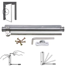 Регулируемый Дверной доводчик из нержавеющей стали Автоматическая пружинная защелка мебельная фурнитура автоматическое закрытие Новинка
