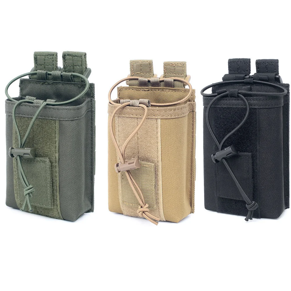 1000D нейлоновая уличная тактическая Сумка Molle военный радио держатель рации