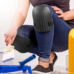 2 pçs joelheiras ajustável limpeza casa jardinagem ajoelhado almofadas acolchoadas trabalho macio joelheira ergonômico gadgets do corpo