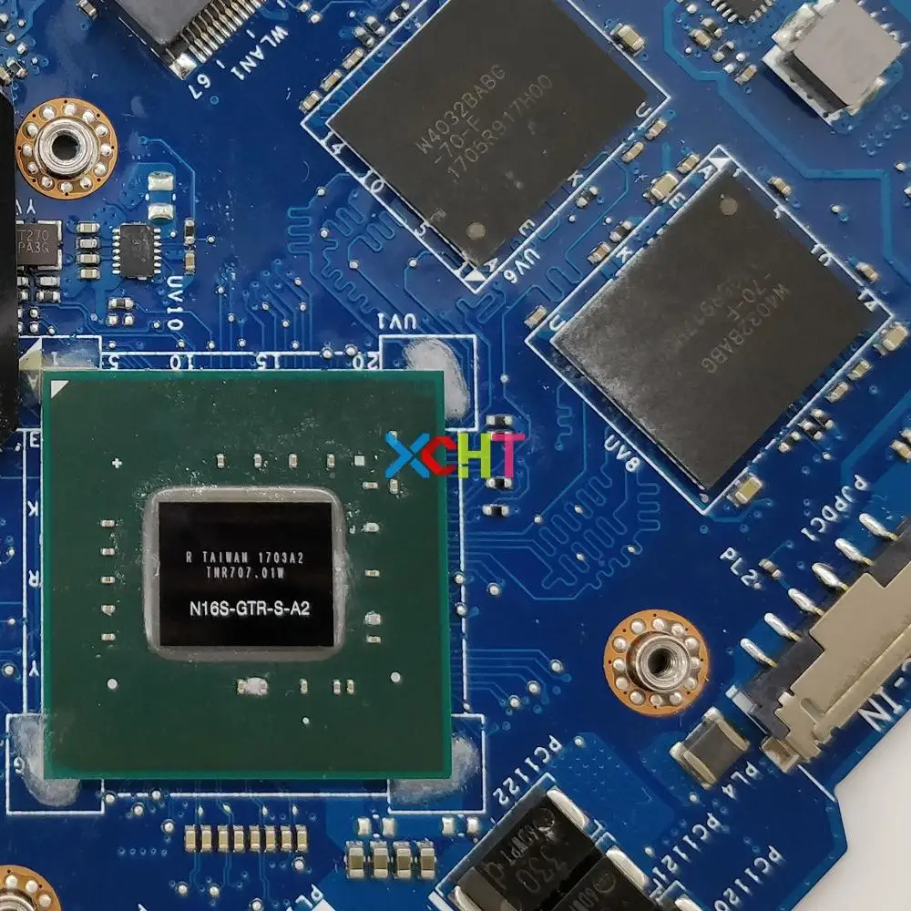 Very best CN-00KC1H 00KC1H 0KC1H BKD40 LA-D821P w i7-7500U CPU N16S-GTR-S-A2 GPU for Dell Inspiron 7560 NoteB