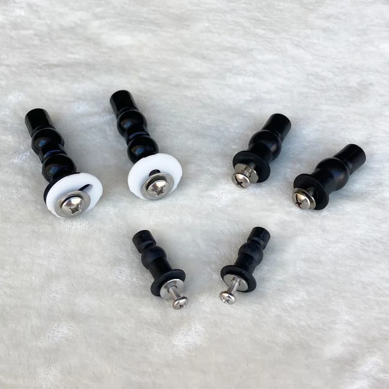 Toilet Cover Fixing Screw Bolt Rubber Expansion Screw Fitting Plastic Toilet Seat Screws Fixings Fit Seats Hinges