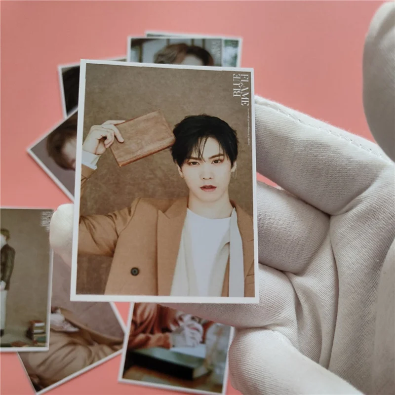 16 шт./компл. Kpop Астро участников Фотокарточка новый альбом синее пламя карта