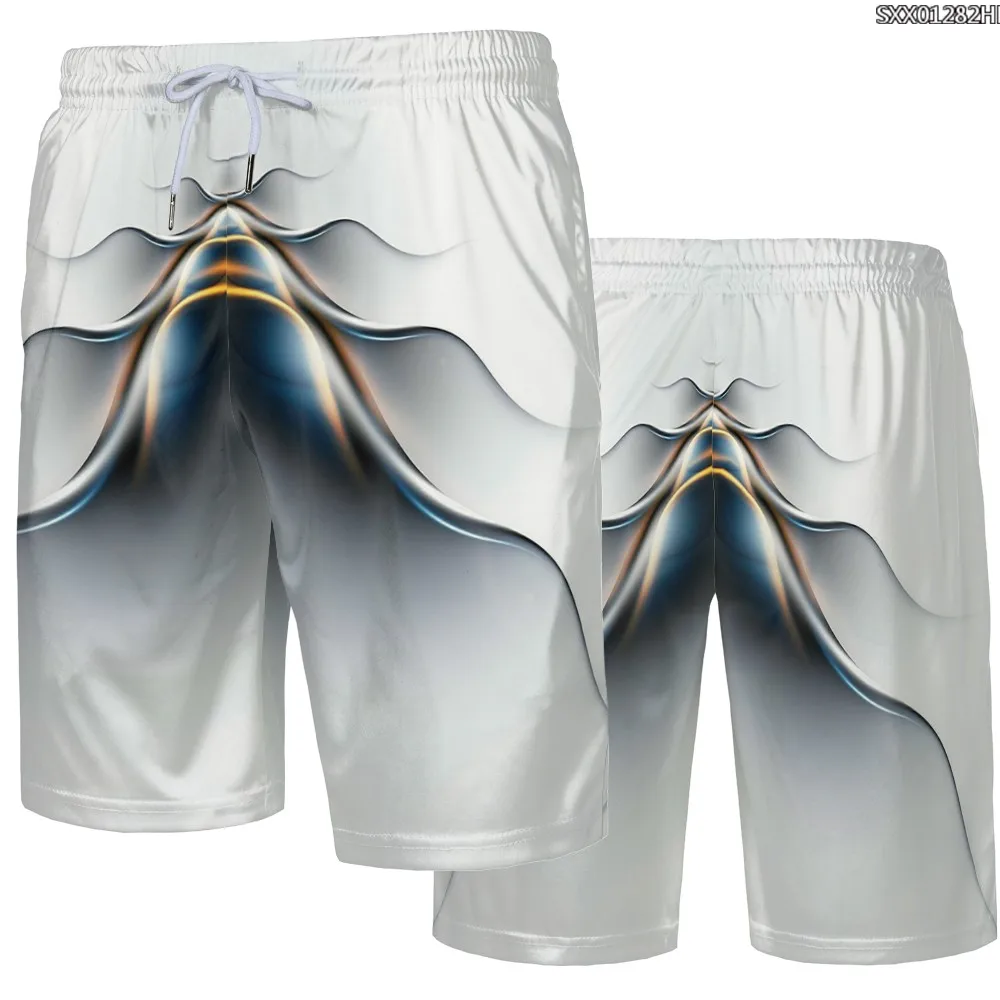 Ropa De Playa Hombre Los Hombres Pantalones Cortos De Baño De