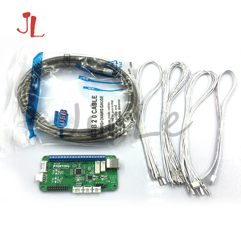 PS4 / PS3 PC USB Arcade Controller Encoder With Cable PS3/PS4 Fighting Board Plus For DIY Joystick Kit | Спорт и развлечения