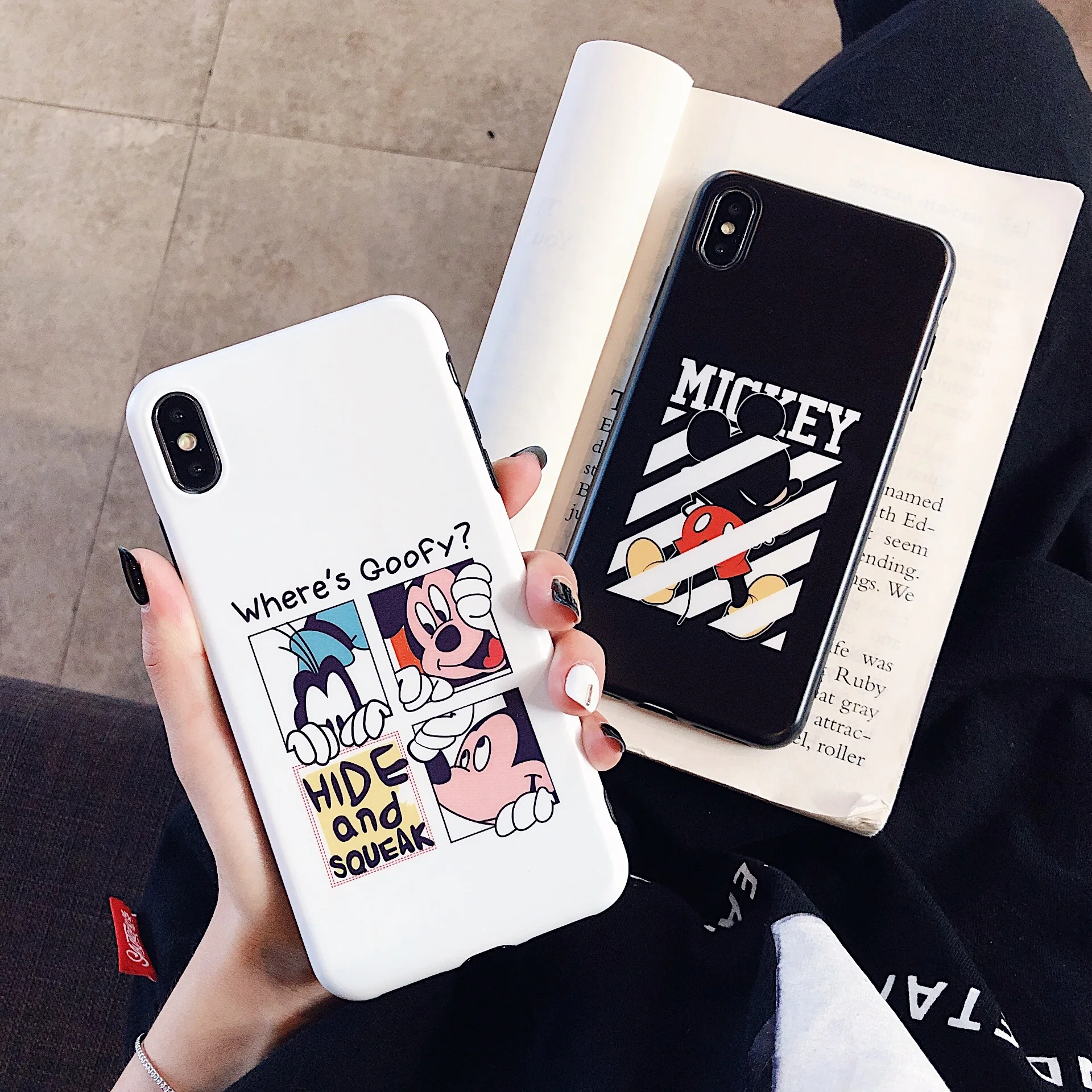 Силиконовый чехол с милым мультяшным Микки и Минни для P30 P20 Pro Mate 20 NOVA 3 4 4e 5 5Pro 5i Honor