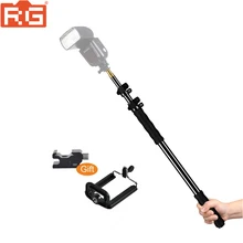 Ручной держатель опорный стержень/ручной 1/" захват, монопод стенд База w/3/8" винт для Светодиодный Вспышка Speedlite мобильный телефон GoPro