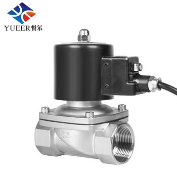 

Explosion-proof Solenoid Valve SS304 Direct-acting Electromagnetic Valve Driver Circuit DC 12V 11/4inch Valves
