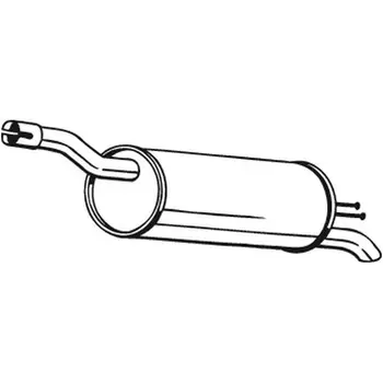 

Muffler FIAT DOBLO 1.6 1.9D 00-05 BOSAL 148-343
