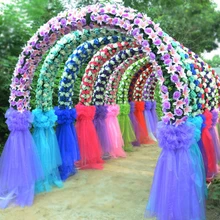 Чехол для стула из органзы с лямками на спине, 18 см* 275 см, Тюлевое кресло для самостоятельной сборки, рулон рулона, рулон рулона для свадебной вечеринки, принадлежности для стеклянной марлевой ленты