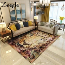 Zeegle европейские ковры для гостиной, домашний декор, ковер, противоскользящий напольный коврик, ковер для детской комнаты, коврик для спальни