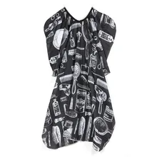 Профессиональные продукты узор стрижки волос Водонепроницаемый ткань накидка для салона, парикмахерской крышка парикмахерские фартуки для стрижки Волос Накидки