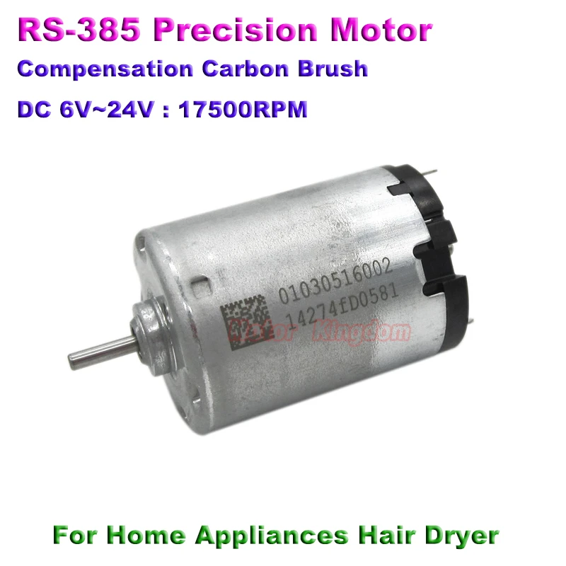 マイクロrs 385 電気モーターdc 6v 24v rpmの高速カーボンブラシ長寿命のためののおもちゃのモデルdiy Dc Motor Aliexpress