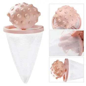 

3pcs Sanitary Washing Machine Lint Catcher Reusable Floating Lint Mesh Trap Bag Hair Filter Catcher Net Pouch Lint Traps Washer