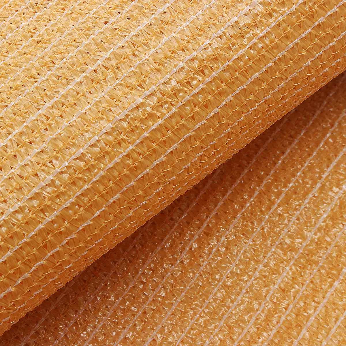 2x2m 2x3 2x4 Маскировочная сеть для наружного Патио сада HDPE 90% УФ Блок парковки посадки