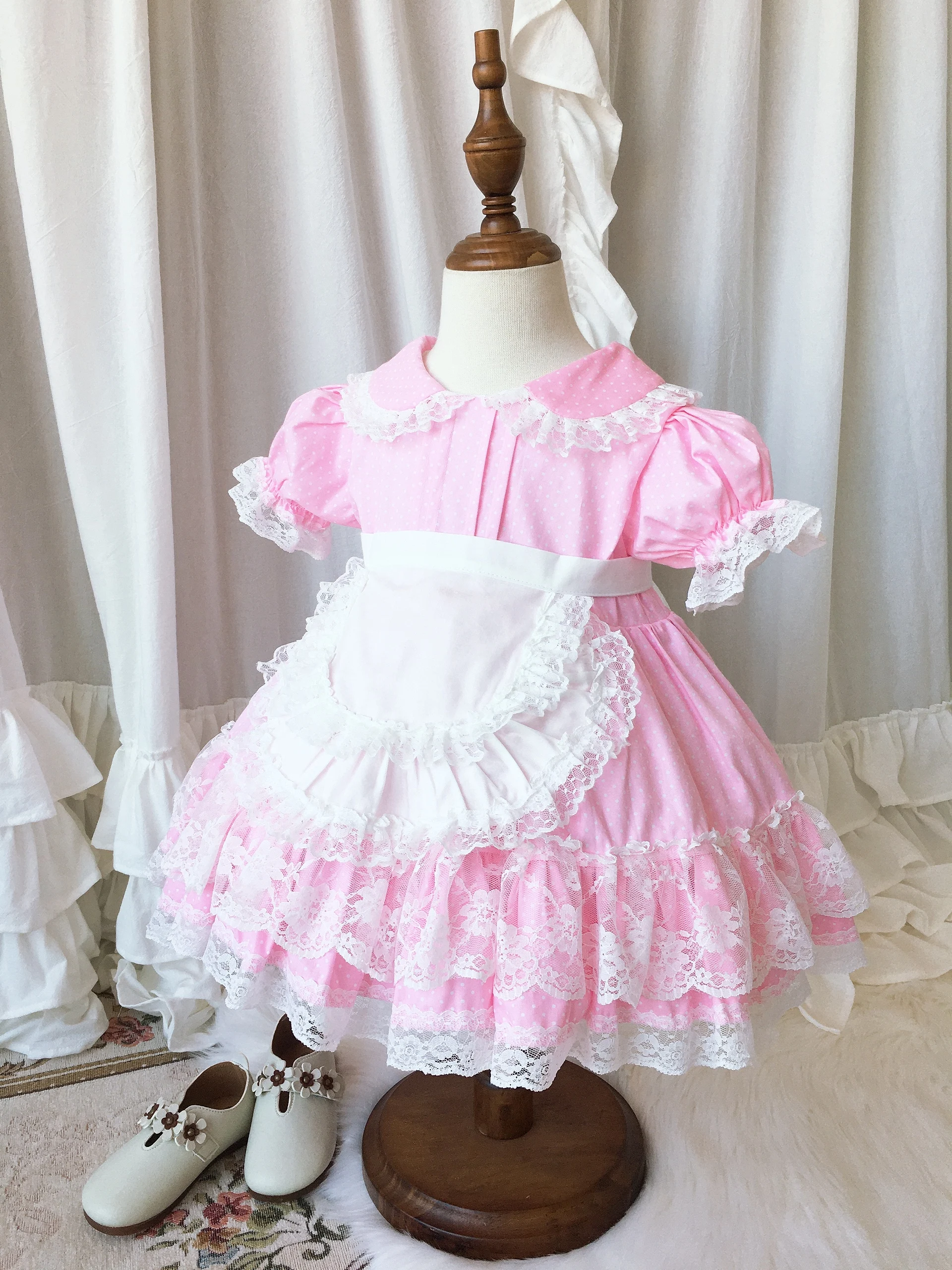 baby blue vintage dress