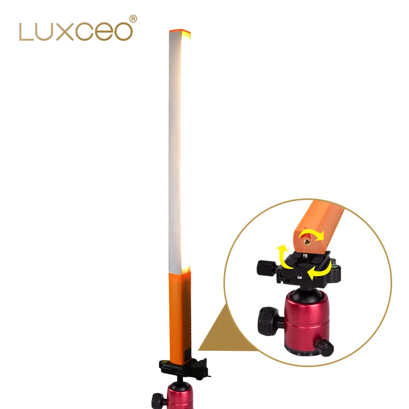 

Portable Handheld LED Video Light USB Rechargeable Photography Lamp Stick Adjustable Ice Camera Video Light with Remote Control