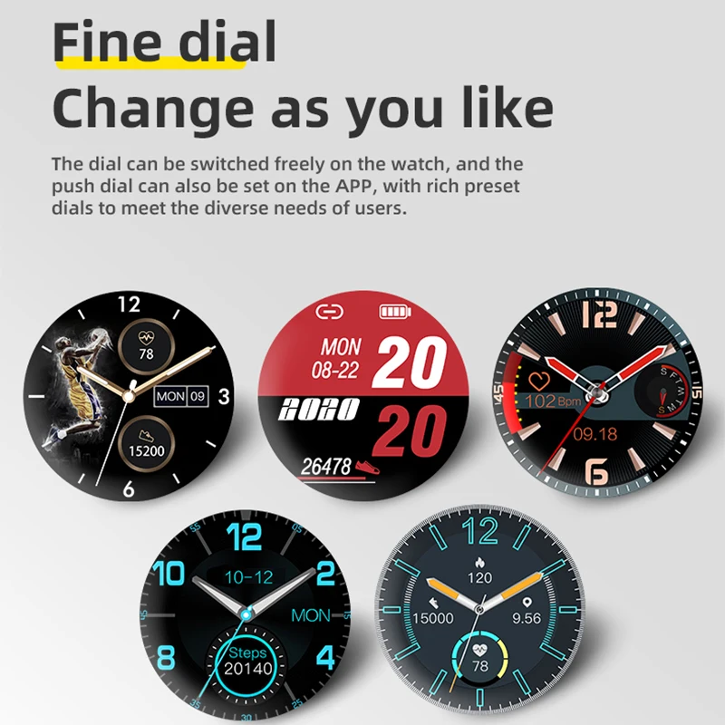 Тела Температура SmartWatch для Для мужчин измеритель артериального Давление