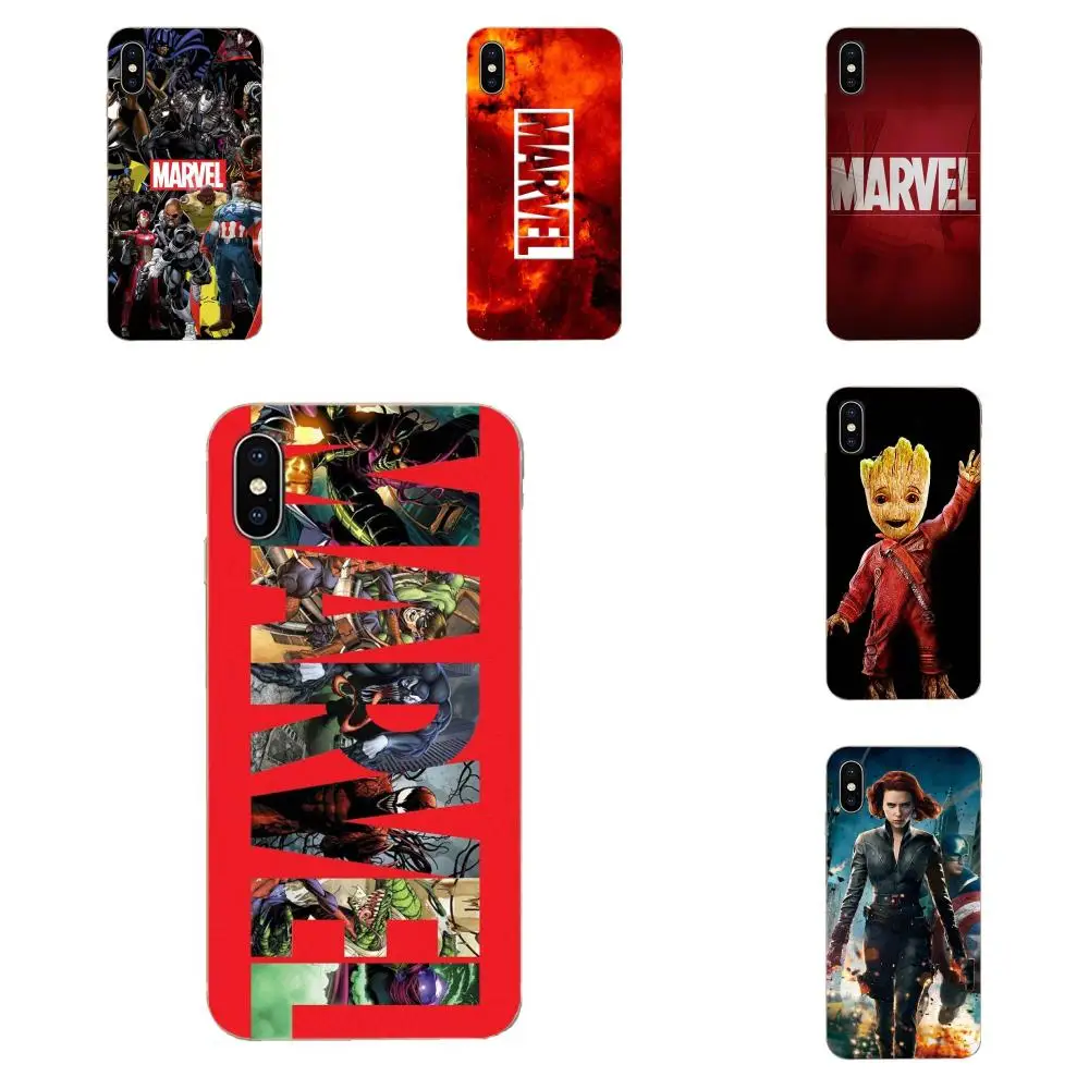 Мягкий резиновый чехол для телефона Marvel Superheroe sony Xperia Z Z1 Z2 Z3 Z4 Z5 compact Mini M2 M4 M5 T3 E3 E5 XA