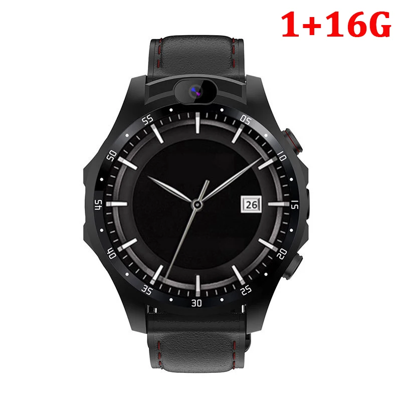 4G Internet access Smart Watch With video 3+32G GPS Heart rate Monitor ECG Blood Pressure IP68 Wrisatband SmartWatch - Цвет: A