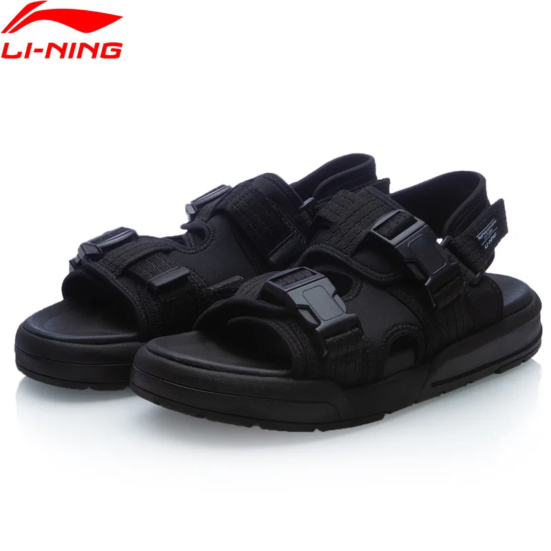 Li-Ning Men COCA The Trend Stylish Sandals Buckles Hook&ampLoop LiNing li ning Light Soft Sports Outdoor Shoes AGUQ001 YXB389 | Спорт и