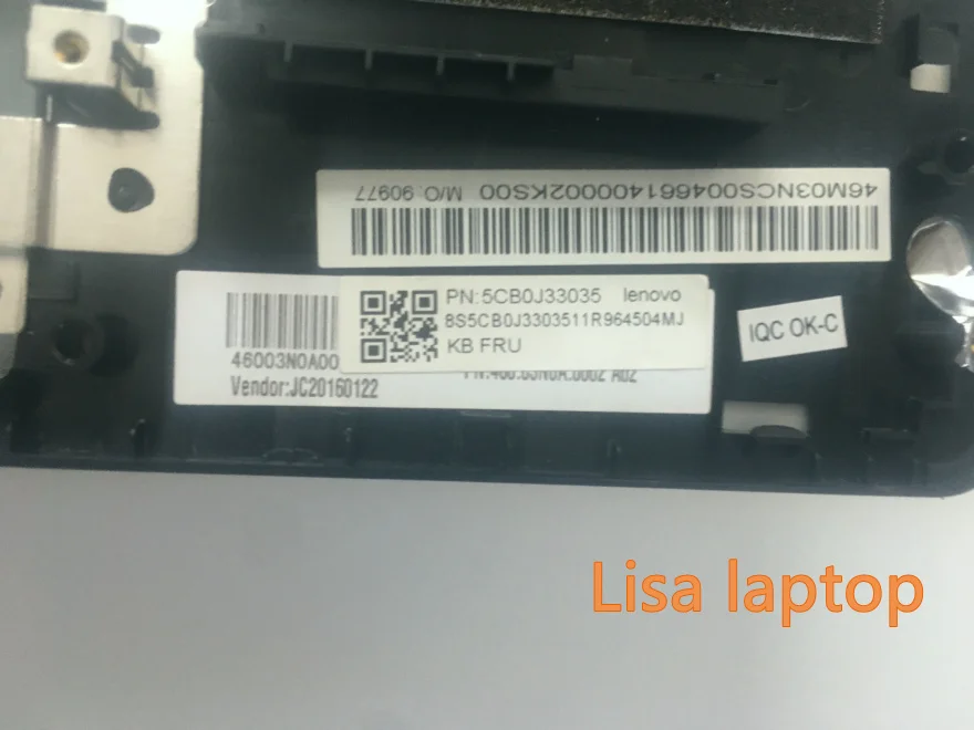 Для lenovo uppercase w s41-70 silver BKL GR new 500s-14 300s-14 немецкая двуязычная клавиатура 5CB0J33035