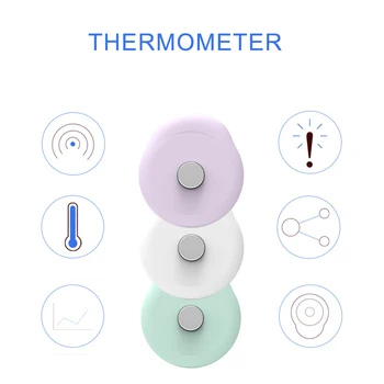 

Thermometer Thermometer Accurate Temperature BT and APP Connect with Fever Alarm 24H Mornitoring