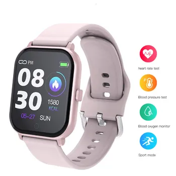 

T55 Smart Watch Android Watches Men Waterproof SmartWatch For Women Fitness Bracelet IP67 Waterproof Wristband For iOS Phones
