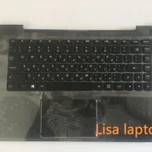 Черный Чехол-клавиатура для lenovo u31-70 500s-13, клавиатура с двумя языками, маленькая клавиатура 5cb0j30826