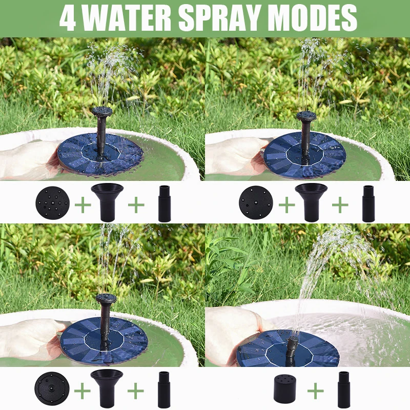 Solar Water Fountain 