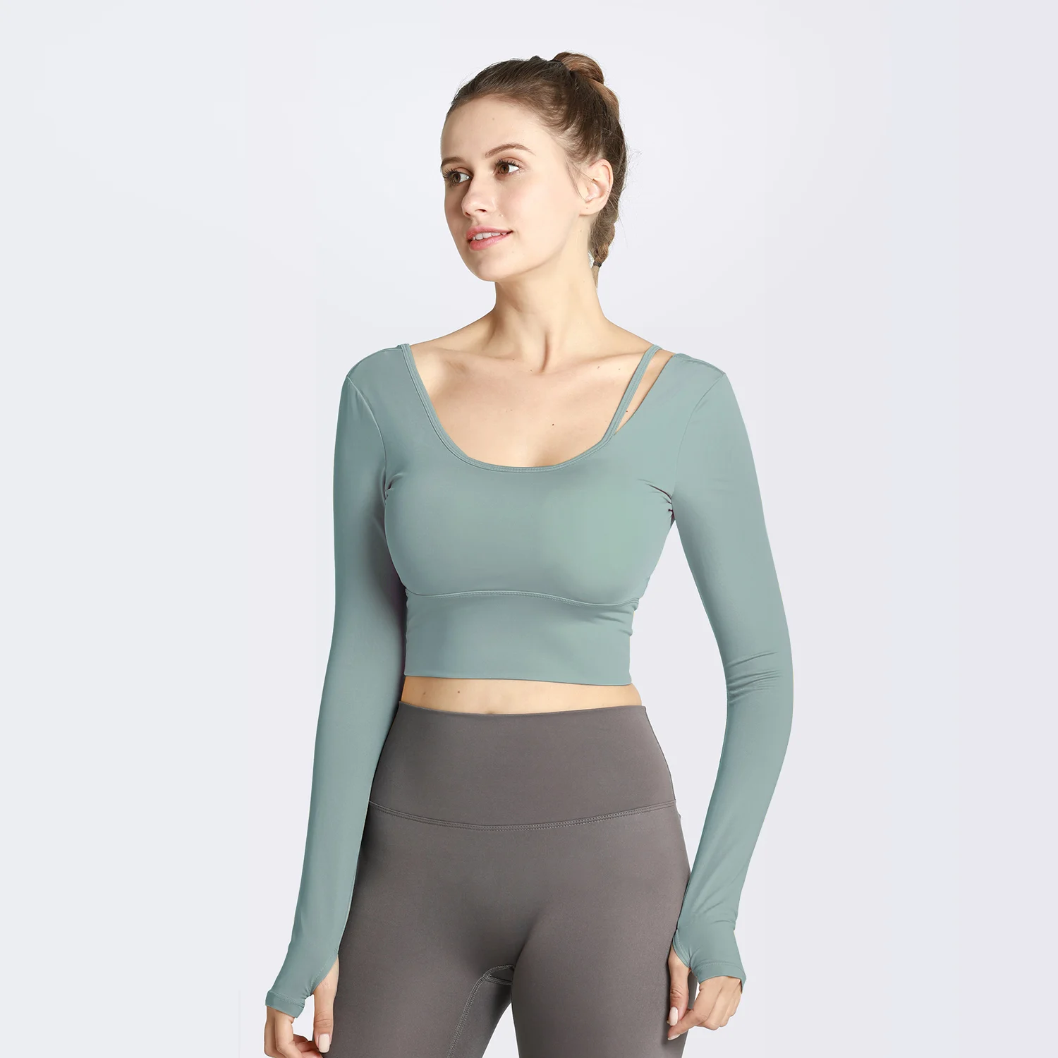 Long Sleeve Sports Shirt for Women Clothing Tops & T-shirts Womens | The Athleisure