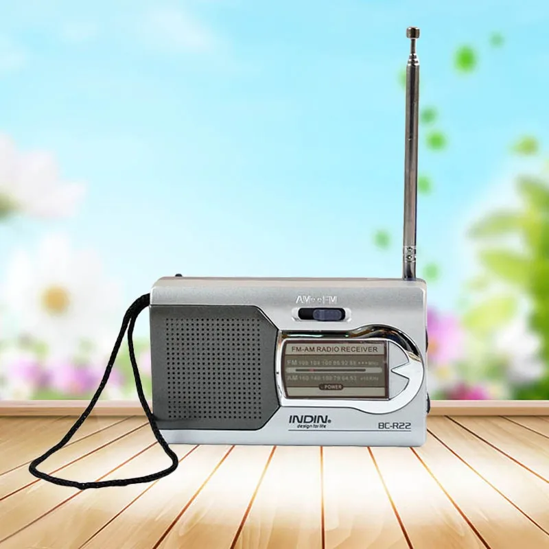 AM/FM Карманный радиоприемник мировой Мини антенна Телескопический на батарейках