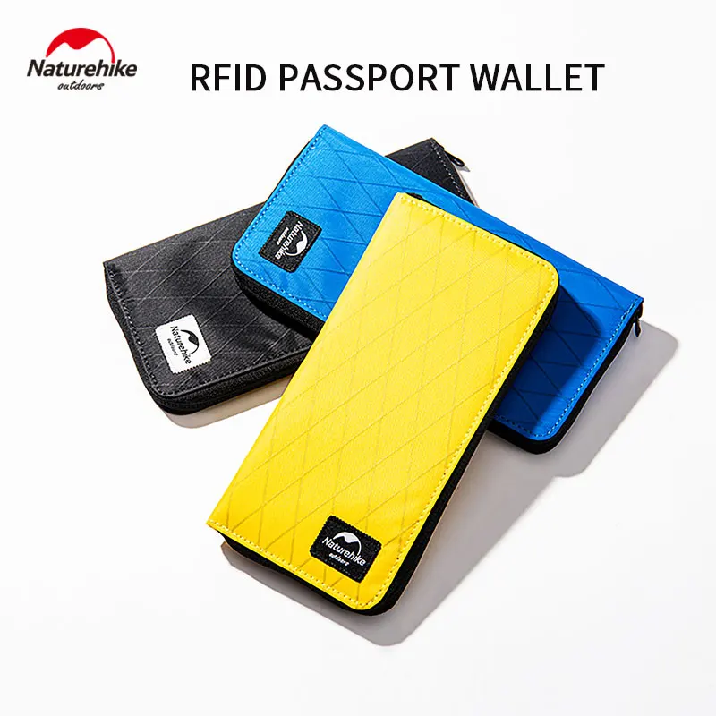 Фото Naturehike Ultralight Anti-theft Brush Travel Wallet Multifunction Passport Bag Waterproof XPAC Card RFID Storage Purses | Спорт и