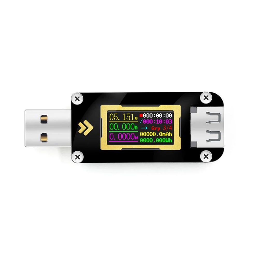 FNB28 измеритель тока и напряжения USB тест er протокол быстрой зарядки триггер тест емкости
