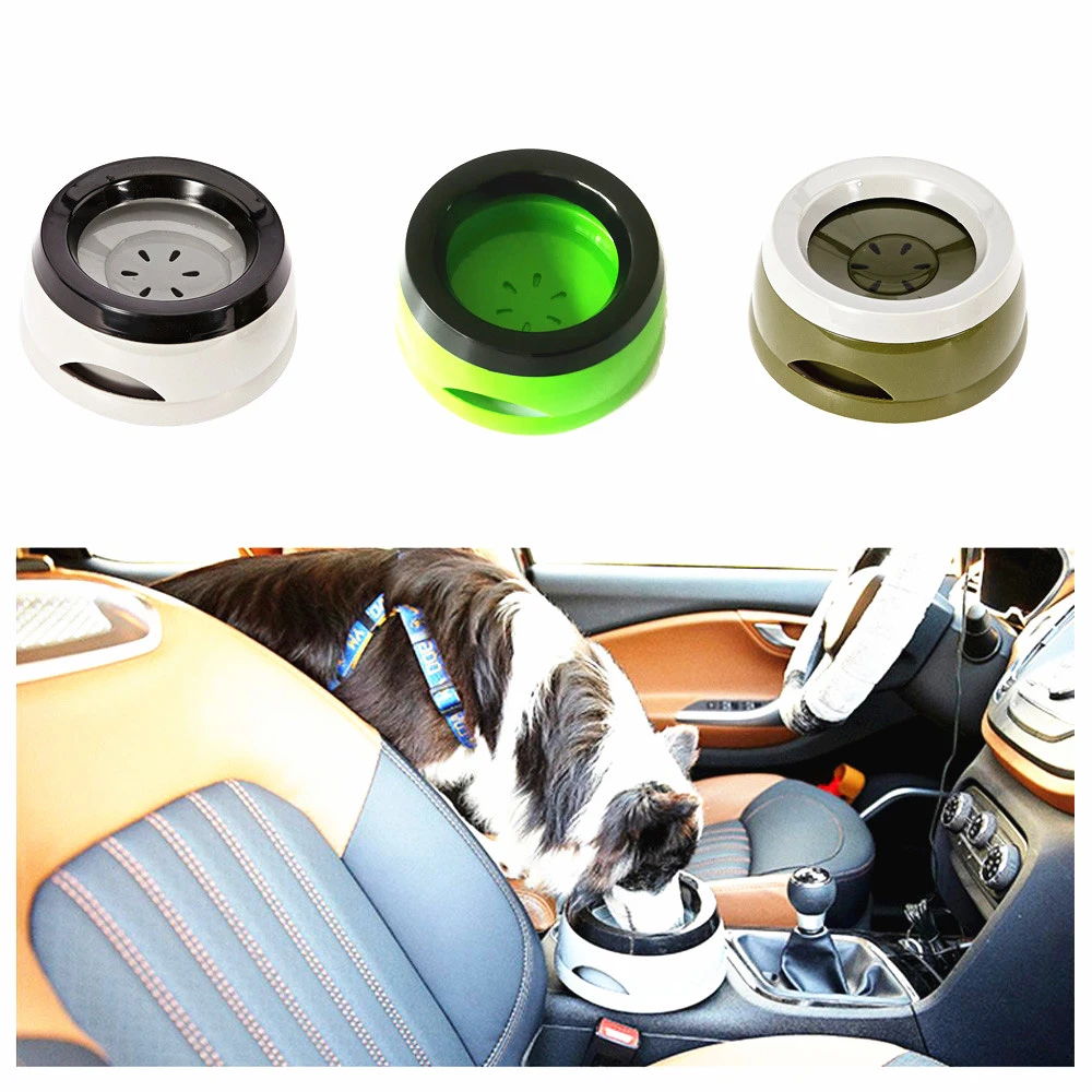 spill proof dog bowl for car