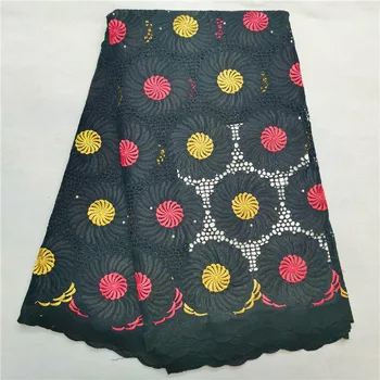 

Top 2020 Latest Swiss Voile Lace Cotton Lace Fabric high Quality Nigerian Wedding Lace Fabric For Dresses African Lace hl82-898