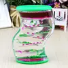 Valentine's Day Double Hourglass Liquid Timer oil dripping Visual Timer Oil Liquid Motion Hourglass Floating Desk Decoration 5