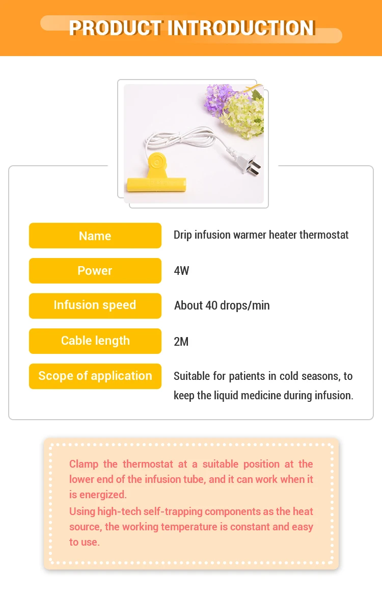 Infusionsthermostat Infusionswärmer Modifiziertes Heizgerät Flüssigkeitsheizgerät – Detail 10