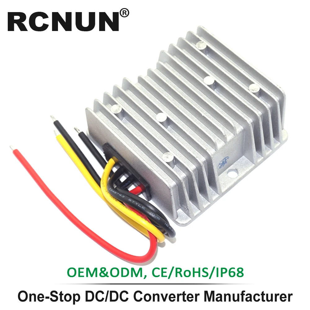 Вход 8-40V 12V 24V to 13,8 V 5A 10A повышающий понижающий преобразователь питания постоянного тока повышающий понижающий автомобильный регулятор напряжения RCNUN CE RoHS