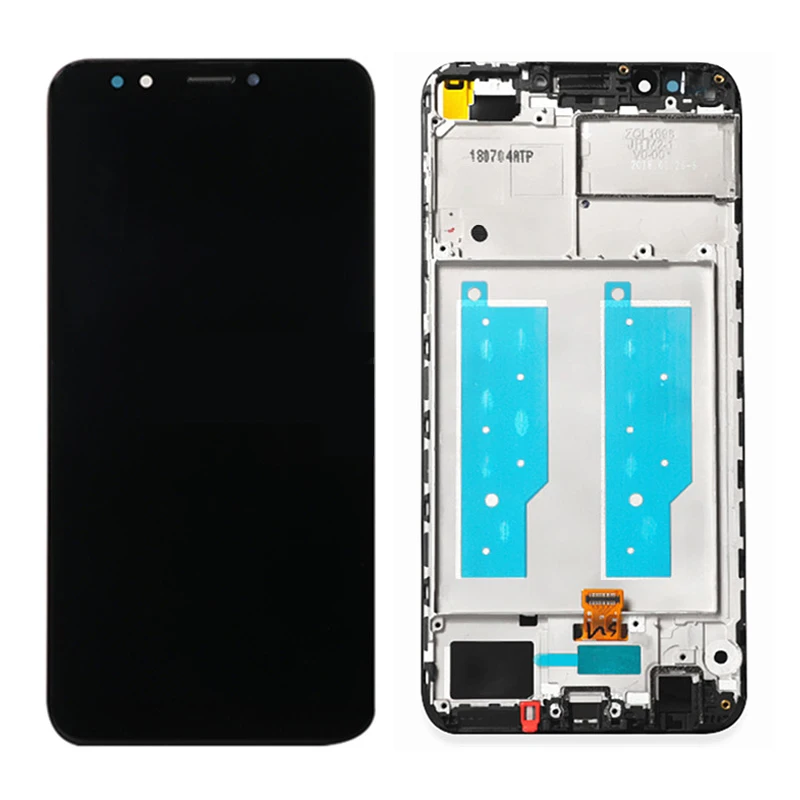 Для huawei Y7 Prime 5,9" сенсорный экран d дигитайзер ЖК-дисплей с рамкой экран дисплей для huawei y7 prime