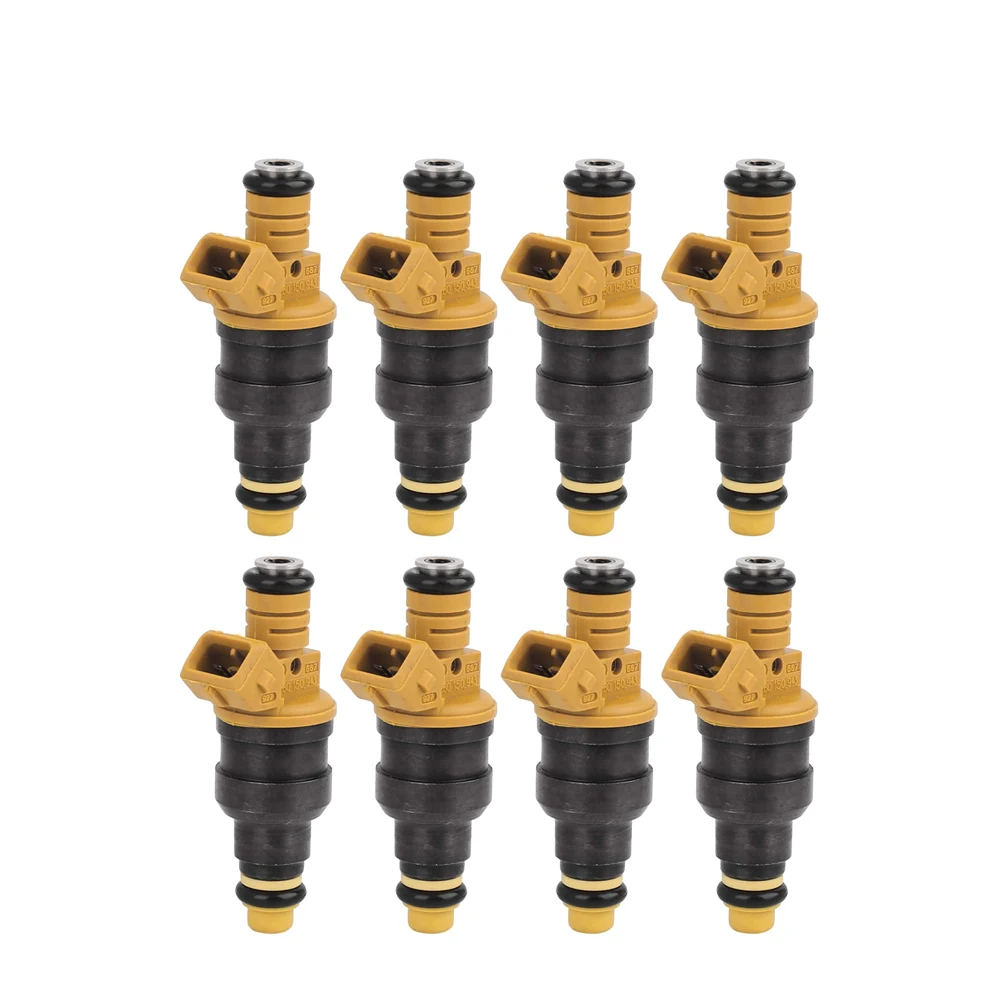 AUTOUTLET 8 Pcs/set 215cc Fuel Injectors 0280150943 0280150718 Repair