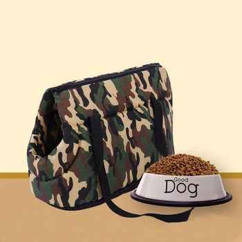 

Cozy Soft Travel Pet Dog Carry Bag Camouflage Sling Handbag for Yorkshire Terrier Creative Outdoor Cat Dog Backpack Pet Supplies